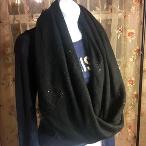 EXPRESS black wrap around scarf